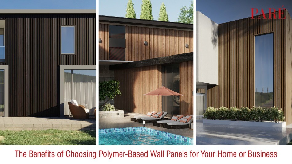 Polymer-based-wall-panels from PARÉ Innovations: a reliable alternative to PVC panels.