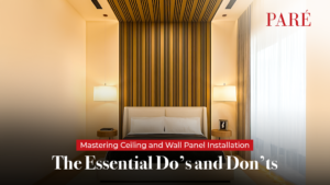 Mastering Ceiling and Wall Panel Installation: The Essential Do’s and Don’ts
